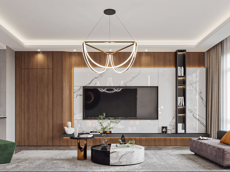 乳胶漆电视背景墙