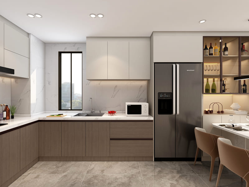 装修厨房瓷砖用什么颜色