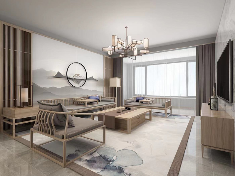 方林装饰新中式风格家装案例